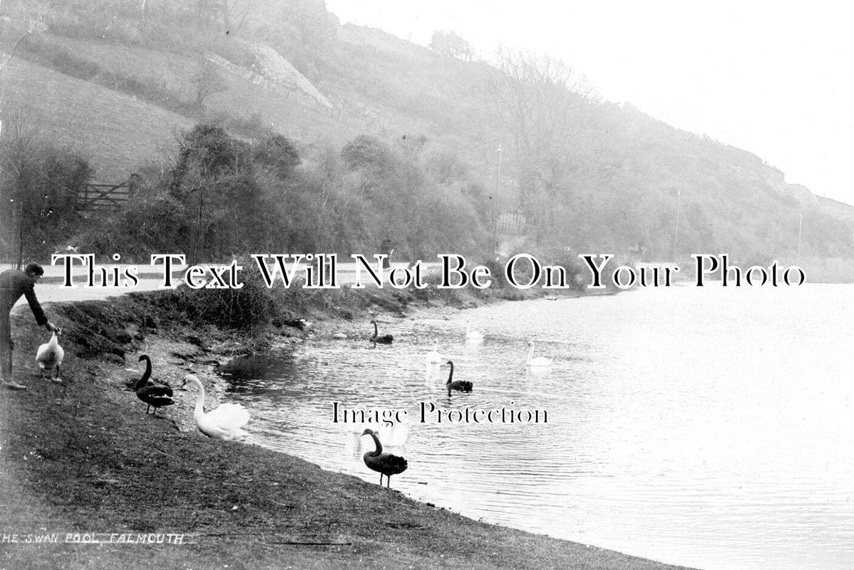CO 1995 - Falmouth Swanpool, Cornwall c1905