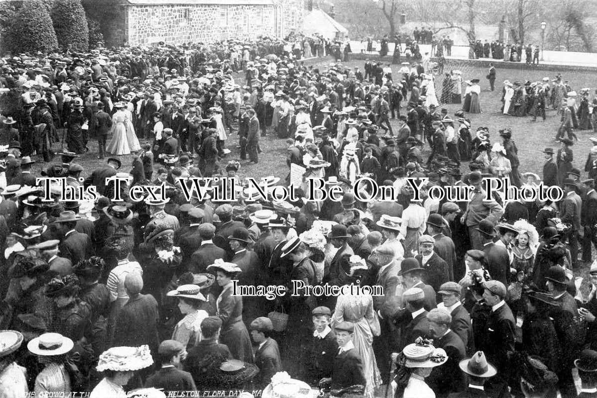 CO 1996 - Flora Day, Helston Bowling Green, Cornwall 1905