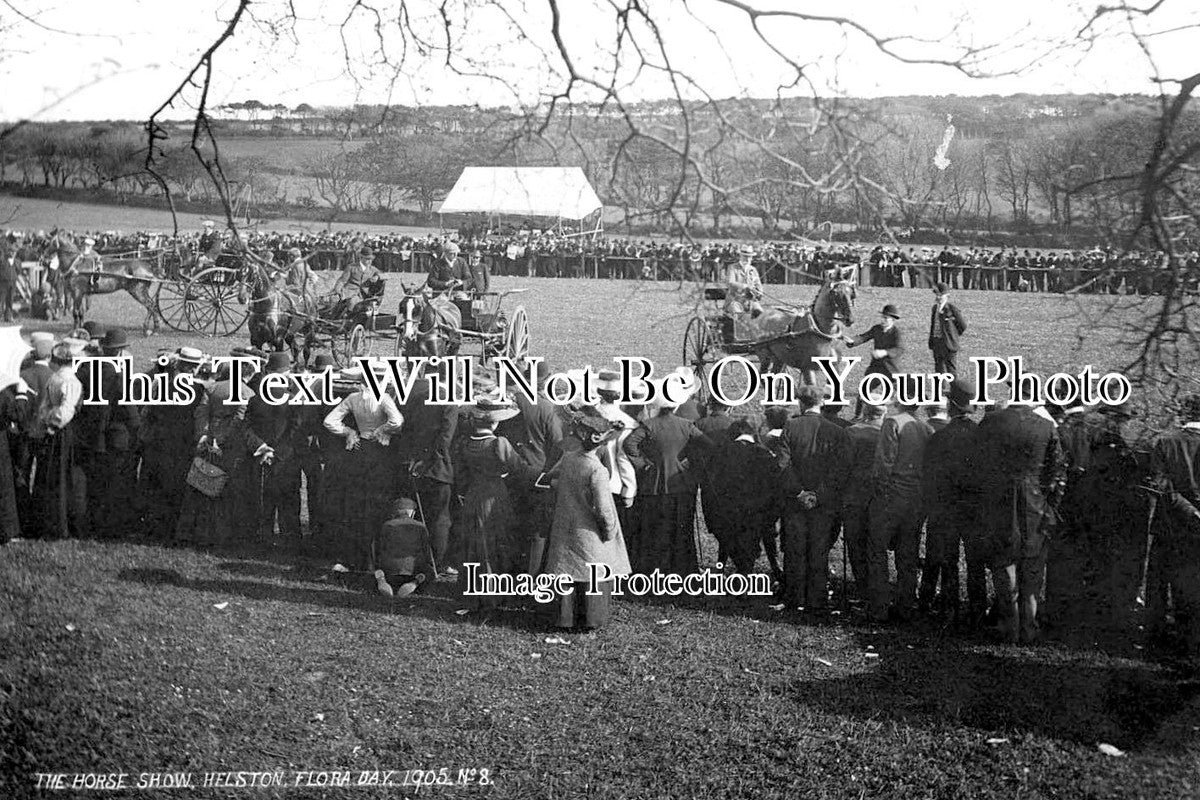 CO 1997 - Flora Day, Helston Horse Show, Cornwall 1905