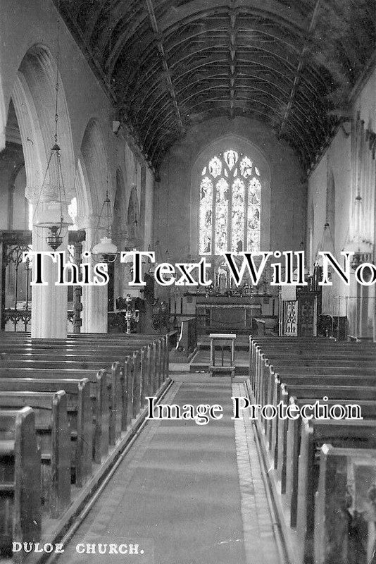 CO 2003 - Duloe Church Interior, Cornwall