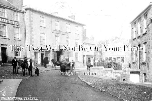 CO 2024 - Paulls Hotel, Churchtown, St Agnes, Cornwall c1905