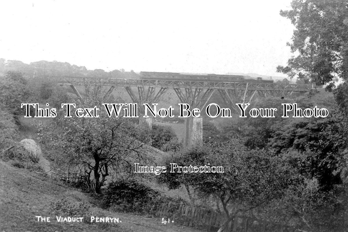 CO 2035 - Wooden Viaduct, Penyrn, Cornwall