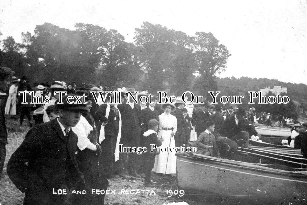 CO 2054 - Looe & Feock Regatta, Cornwall c1909