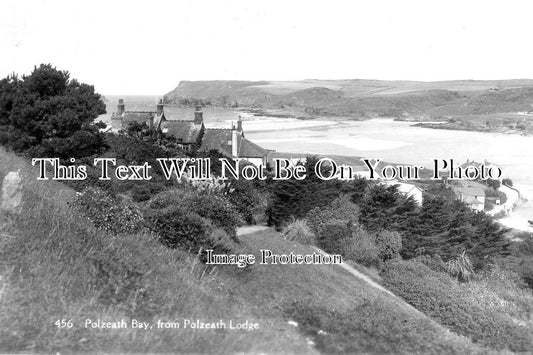 CO 2128 - The Bay From Polzeath Lodge, Cornwall