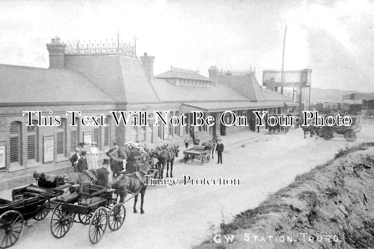 CO 2176 - Truro Railway Station, Cornwall c1905