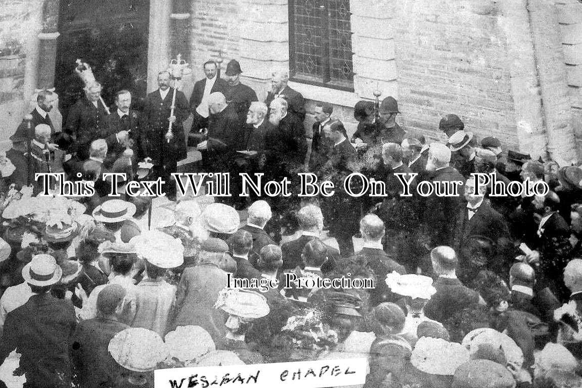 CO 2187 - Liskeard Wesleyan Chapel Opening Service, Cornwall