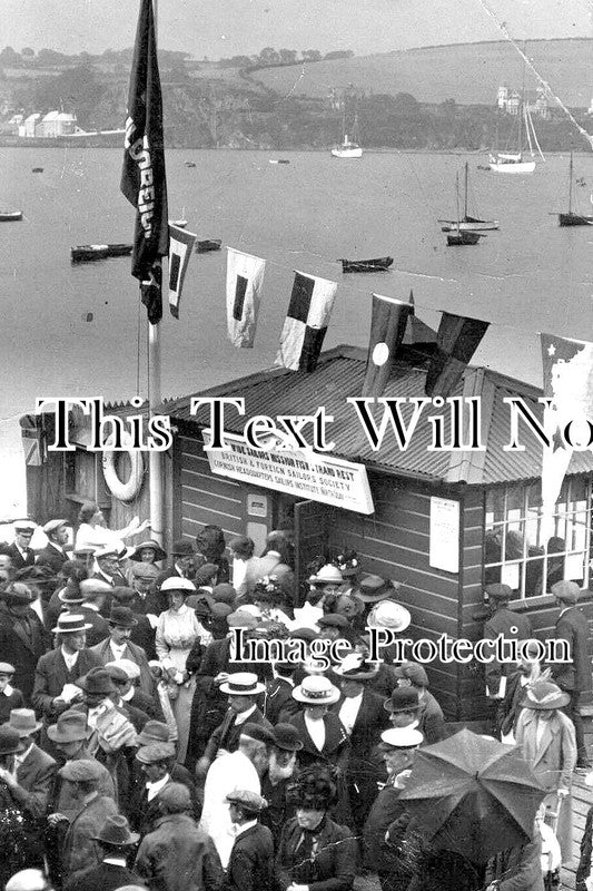 CO 2210 - Opening Of Sailors Mission, Flushing, Falmouth, Cornwall c1908