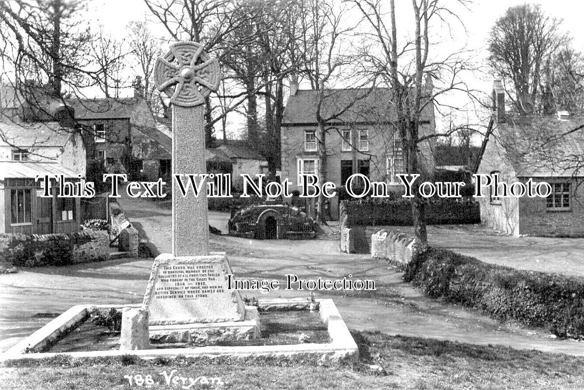 CO 2244 - Veryan War Memorial, Cornwall