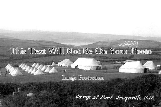CO 2245 - Camp At Fort Tregantle, Cornwall 1913