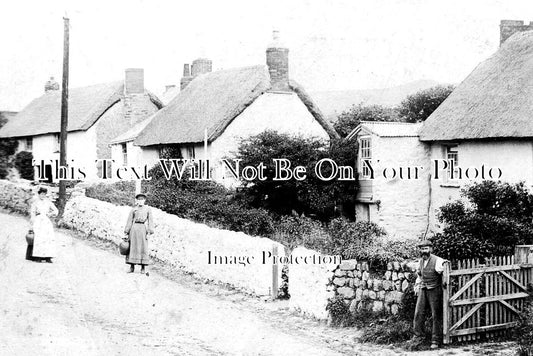 CO 2267 - Old Cottages, St Agnes, Cornwall c1904