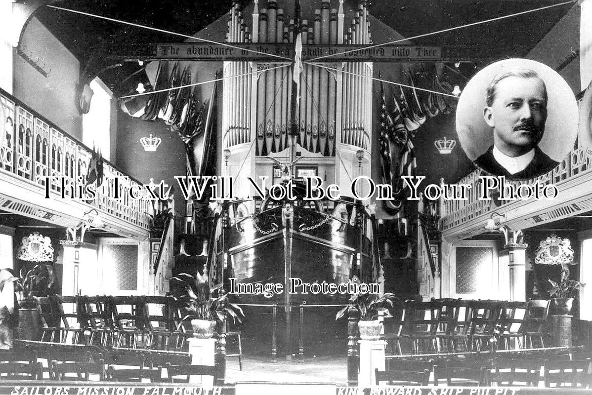 CO 2277 - Falmouth Sailors Mission Interior, Cornwall