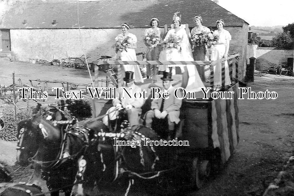 CO 2321 - Carnival Queen, Camborne, Cornwall 1933