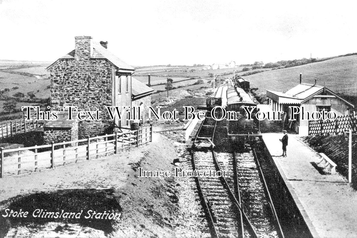 CO 2339 - Stoke Climsland Railway Station, Cornwall