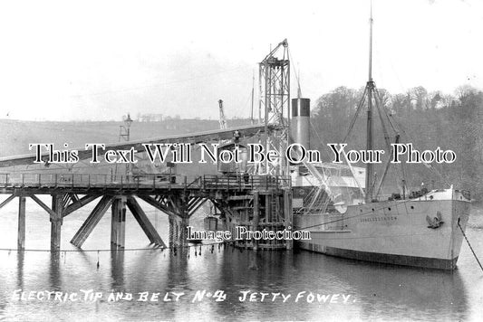 CO 2375 - Electric Tip Belt, Jetty Fowey, Cornwall