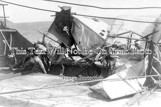 CO 2391 - Remains Of Hawkers Aircraft, Falmouth, Cornwall