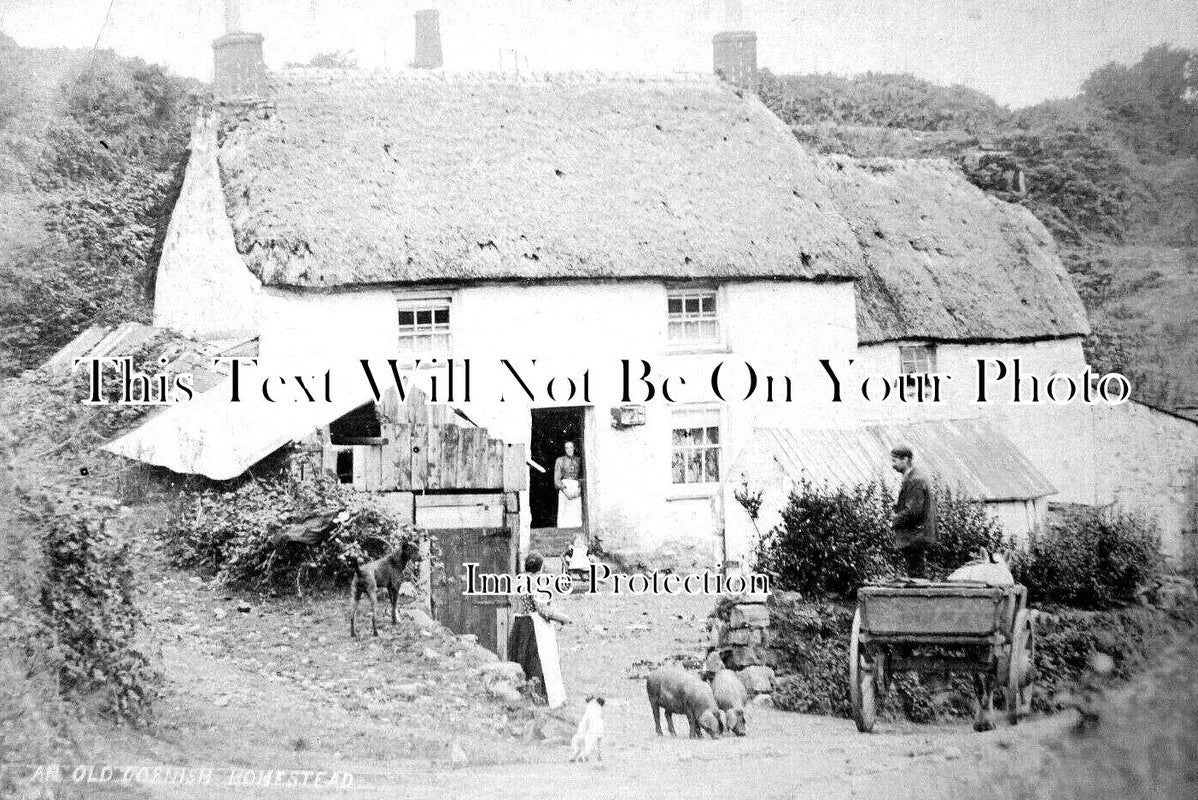CO 2445 - An Old Cornish Homestead, Cornwall