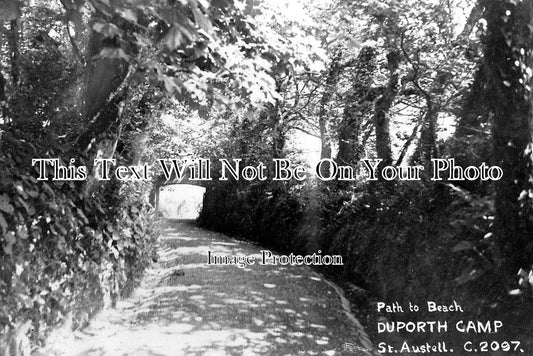 CO 2447 - Path To Beach, Duporth Camp, St Austell, Cornwall