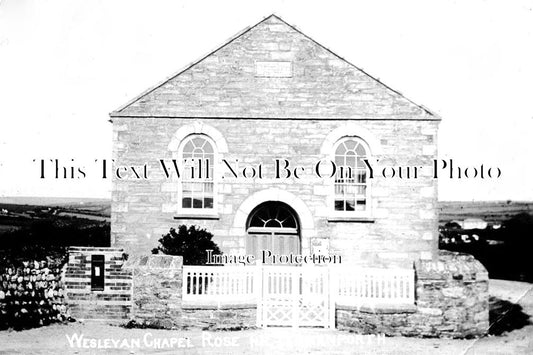 CO 2472 - Rose Village Wesleyan Chapel, Cornwall