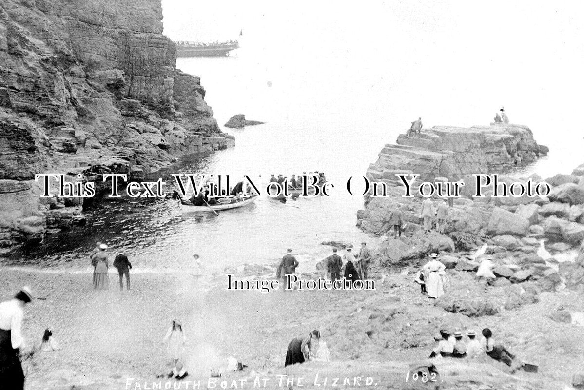 CO 2478 - Falmouth Boat At The Lizard, Cornwall