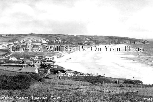 CO 2497 - Prah Praa Sands Looking East, Cornwall c1950