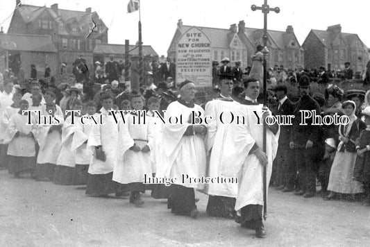 CO 2513 - Stone Laying, St Michaels Church, Newquay, Cornwall