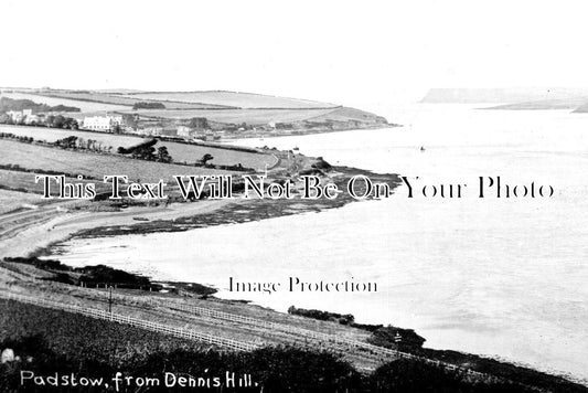 CO 2517 - Padstow From Dennis Hill, Cornwall
