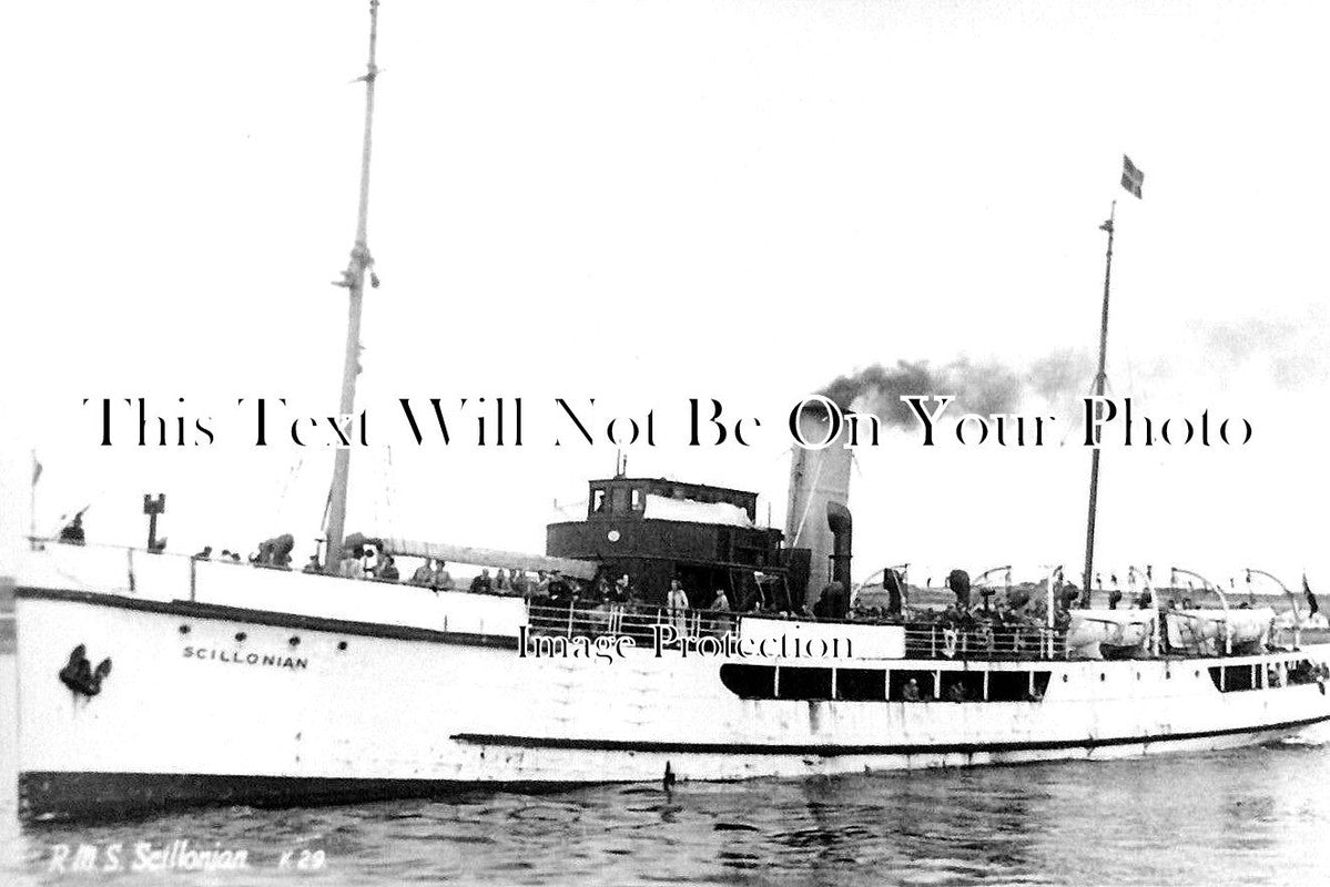 CO 2556 - RMS Scillonian, Isles Of Scilly, Cornwall