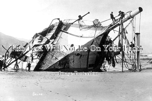 CO 2627 - Seine Shipwreck, Perran Bay, Perranporth, Cornwall 1900