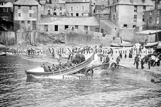 CO 2628 - Port Isaac Lifeboat Launch, Cornwall