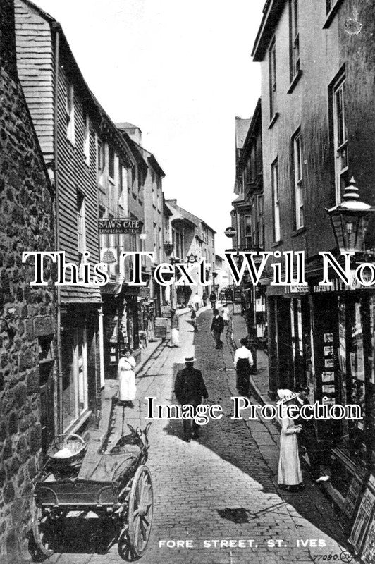 CO 2719 - Fore Street, St Ives, Cornwall c1910