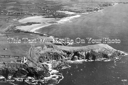 CO 2722 - Trevose Head & Coastline, Cornwall c1956