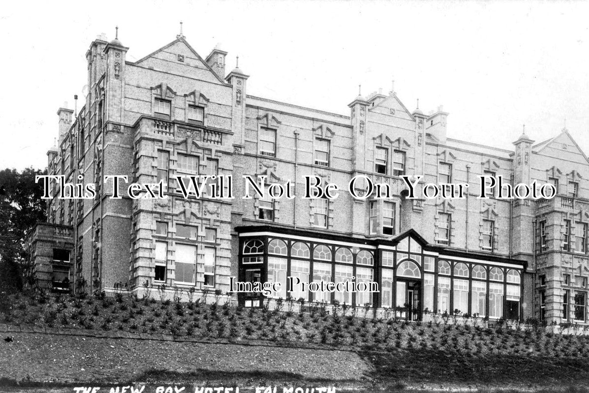 CO 2725 - The New Bay Hotel, Falmouth, Cornwall