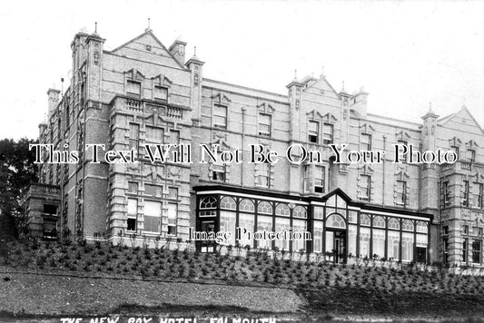CO 2725 - The New Bay Hotel, Falmouth, Cornwall