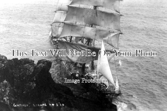 CO 2735 - Gunvor Shipwreck, The Lizard, Cornwall c1913