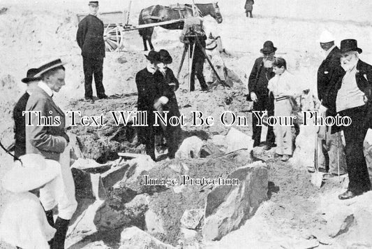 CO 2756 - Examining Cists, Harlyn Bay, Cornwall