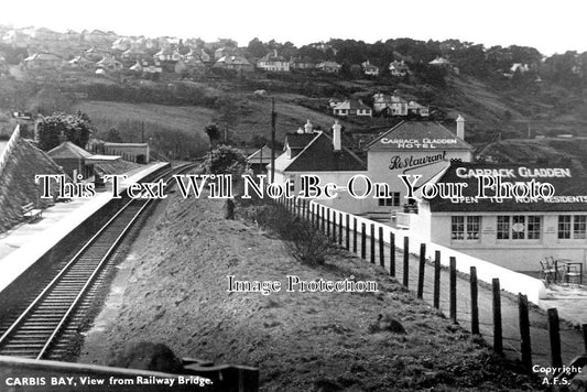 CO 2796 - Carbis Bay From Railway Bridge, Cornwall