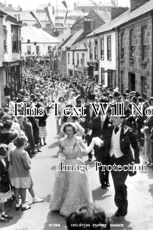 CO 2823 - Helston Furry Dance, Cornwall