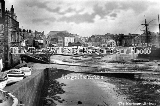 CO 285 - St Ives Harbour, Cornwall c1921