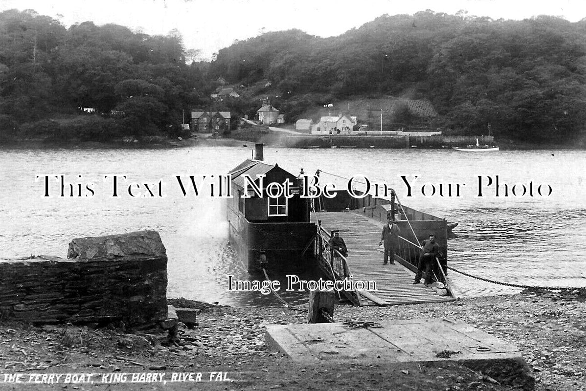 CO 2865 - Ferry Boat, King Harry, River Fal, Cornwall