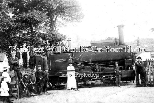 CO 2883 - Spitfire Steam Engine Train, Carharrack, Cornwall