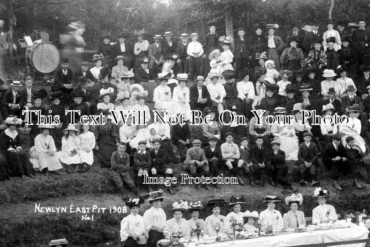 CO 2908 - Newlyn East Pit, Cornwall 1908