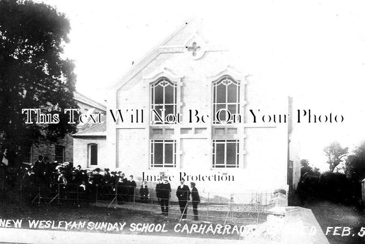 CO 2923 - New Wesleyan Sunday School, Carharrack, Cornwall