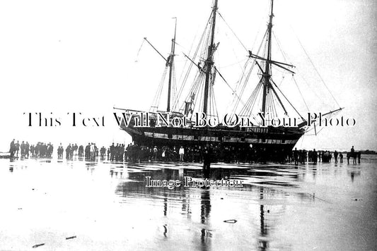 CO 2931 - Norwegian SV Petrellen Shipwreck, Mounts Bay, Cornwall 1885