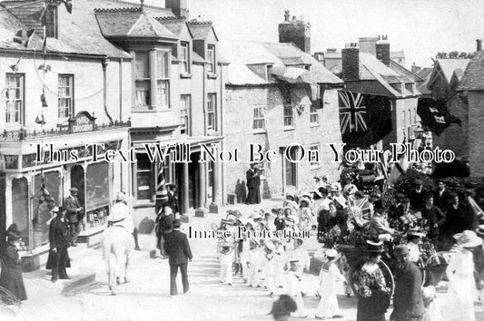 CO 296 - Empire Day Parade, Scilly Isles, Cornwall c1909