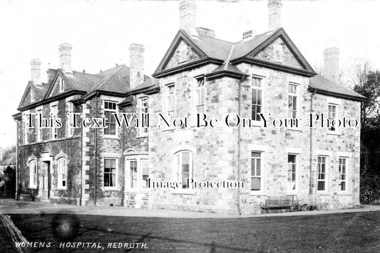 CO 2971 - Womens Hospital, Redruth, Cornwall c1905