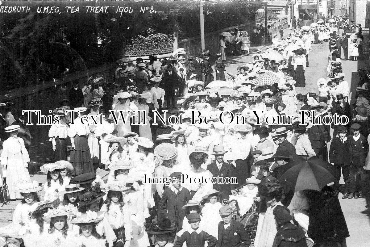CO 2999 - Redruth UMFG Tea Treat, Cornwall 1906
