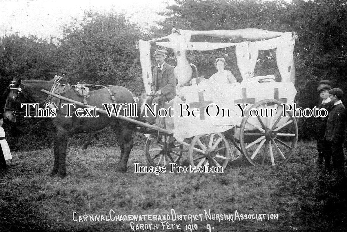 CO 3005 - Carnival Chacewater & District Nursing, Garden Fete, Cornwall 1910