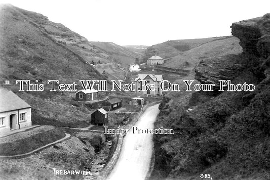 CO 3024 - Trebarwith, Cornwall c1923