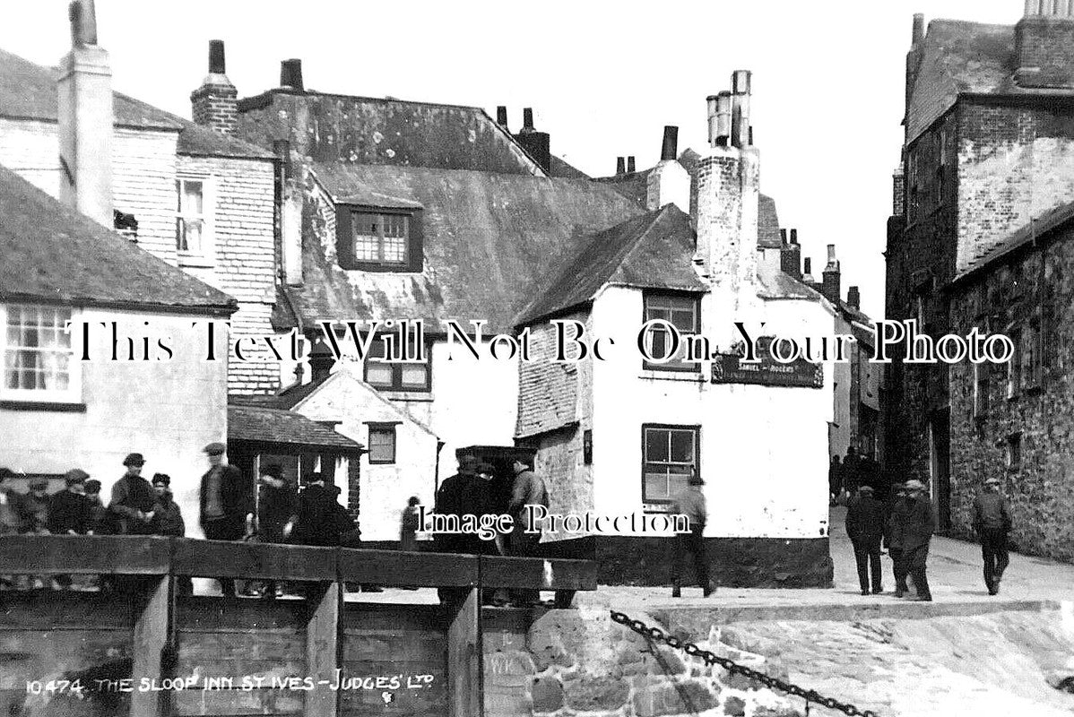CO 3026 - The Sloop Inn Pub, St Ives, Cornwall
