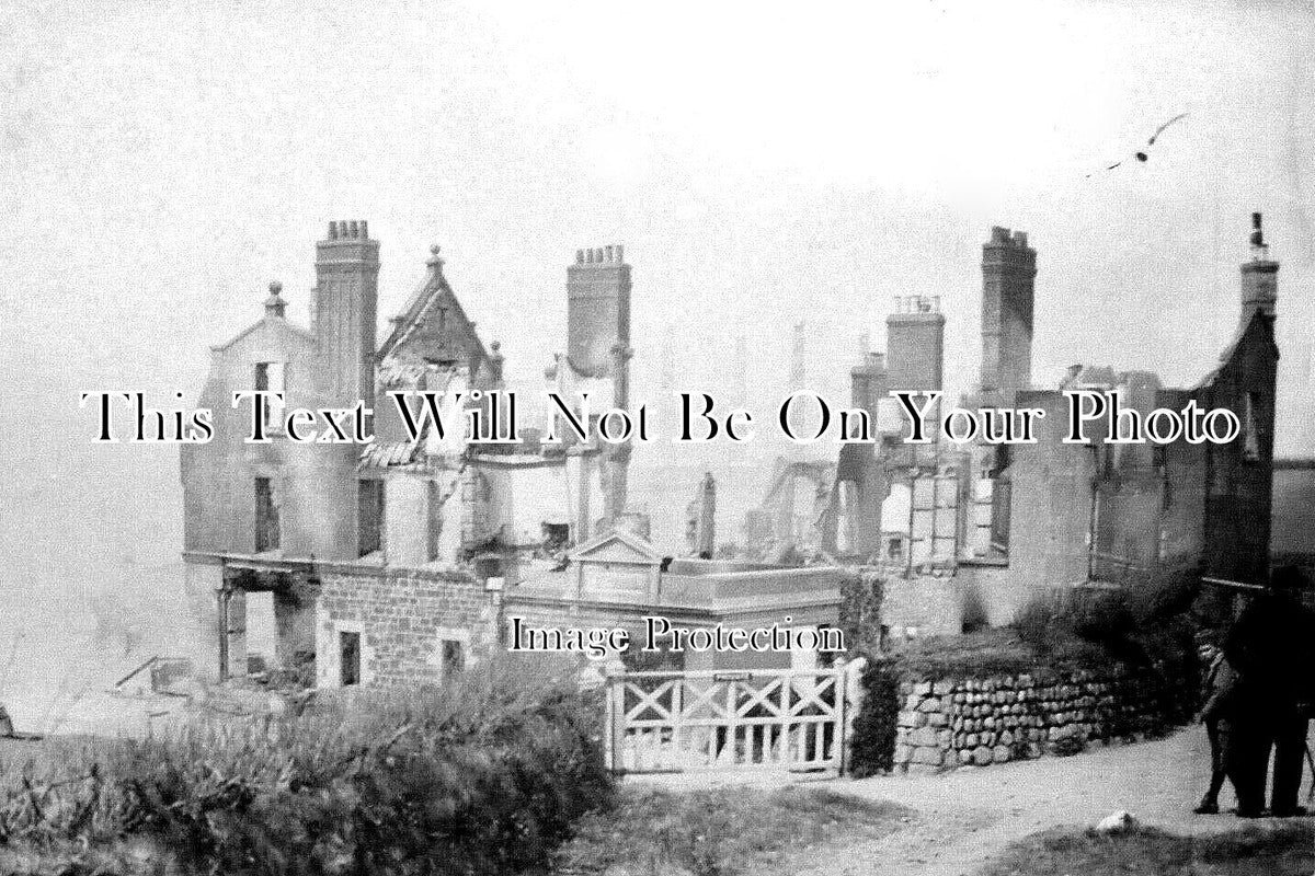 CO 3041 - Polurrian Hotel Fire, Mullion, Cornwall 1909